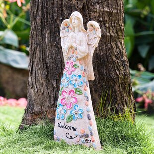 Ceramic Garden Angels Statues - Wayfair Canada